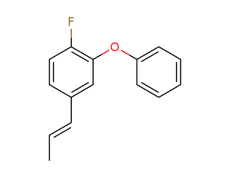 (E)-1-fluoro-2-phenoxy-4-(prop-1-en-1-yl)benzene