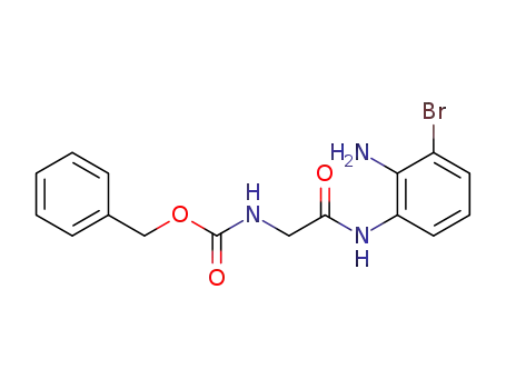 benzyl [2-(2-amino-3-bromoanilino)-2-oxoethyl]carbamate