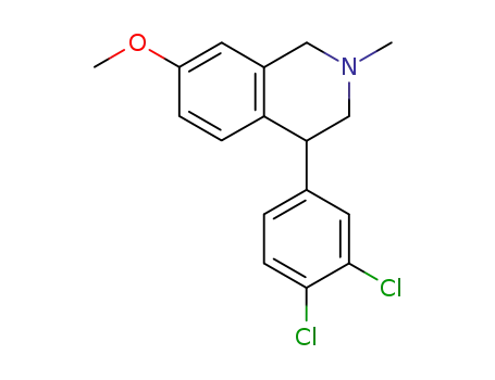 4-(3,4-Dichlorophenyl)-7-methoxy-2-methyl-1,2,3,4-tetrahydroisoquinoline