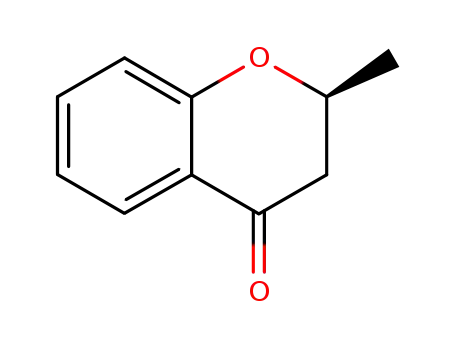 Molecular Structure of 108379-02-8 (4H-1-Benzopyran-4-one, 2,3-dihydro-2-methyl-, (S)-)