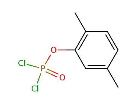 Molecular Structure of 77014-57-4 (Phosphorodichloridic acid, 2,5-dimethylphenyl ester)