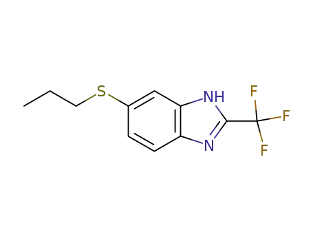 6-Propylsulfanyl-2-trifluoromethyl-1H-benzoimidazole