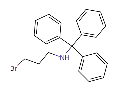 Molecular Structure of 88811-16-9 (3-bromo-N-trityl-propan-1-amine)