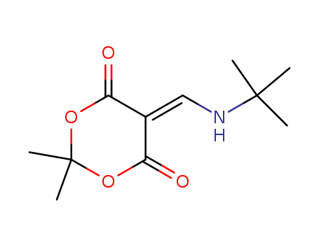 1,3-Dioxane-4,6-dione,
5-[[(1,1-dimethylethyl)amino]methylene]-2,2-dimethyl-