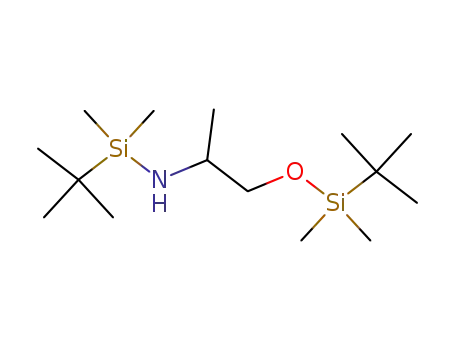 (tert-Butyl-dimethyl-silanyl)-[2-(tert-butyl-dimethyl-silanyloxy)-1-methyl-ethyl]-amine