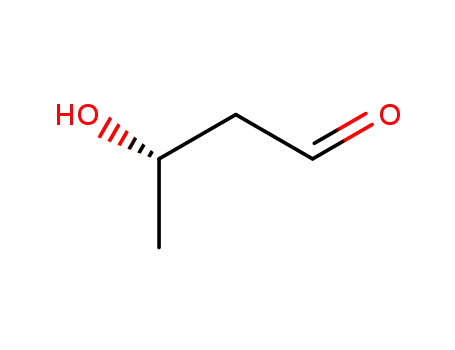 Molecular Structure of 117706-98-6 (Butanal, 3-hydroxy-, (S)-)