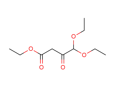 Molecular Structure of 10495-09-7 (ethyl 4,4-diethoxy-3-oxobutanoate)