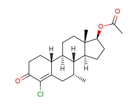 17β-acetoxy-4-chloro-7α-methylestr-4-en-3-one