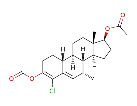 4-chloro-7α-methylestra-3,5(6)-diene-3,17β-diyl diacetate