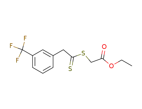 [[1-thioxo-2-[3-(trifluoromethyl)phenyl]ethyl]thio]acetic acid, ethyl ester