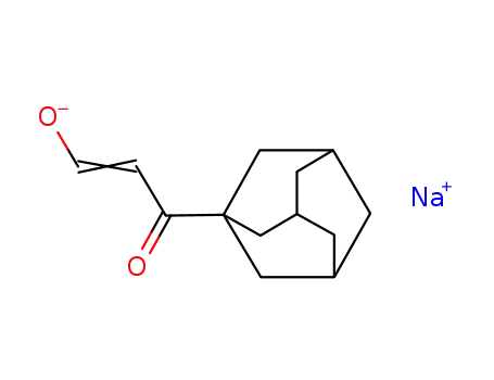 sodium salt of 3-(1-adamantyl)-1-hydroxy-1-propen-3-one