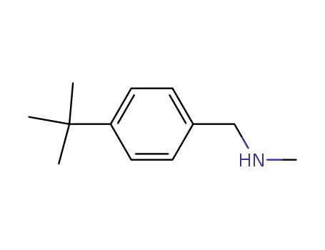 Molecular Structure of 65542-26-9 (N-(4-TERT-BUTYLBENZYL)-N-METHYLAMINE)