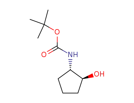 tert-butyl (1S,2S)-2-hydroxycyclopentylcarbamate manufacture