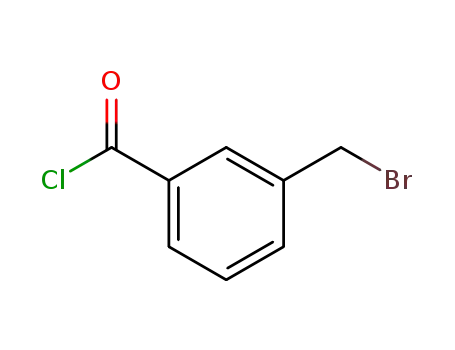 Molecular Structure of 54267-06-0 (Benzoyl chloride, 3-(bromomethyl)-)