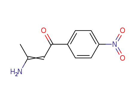 3-amino-1-(4-nitrophenyl)-2-buten-1-one