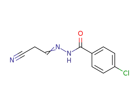 4-Chloro-benzoic acid [2-cyano-eth-(E)-ylidene]-hydrazide
