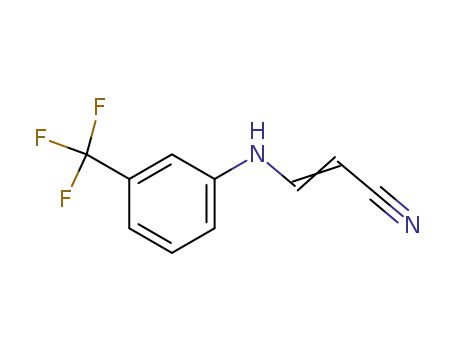 β-(3-trifluoromethylphenyl)aminoacrylonitrile