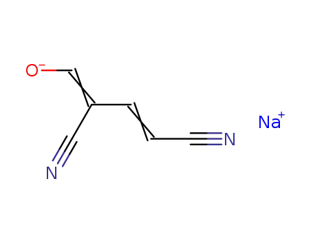 sodium 2,4-dicyano-1,3-butadiene-1-olate