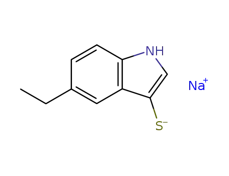 Sodium; 5-ethyl-1H-indole-3-thiolate