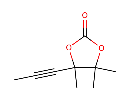 4,4,5-Trimethyl-5-prop-1-ynyl-[1,3]dioxolan-2-one