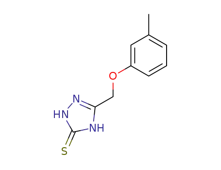 5-m-Tolyloxymethyl-2,4-dihydro-[1,2,4]triazole-3-thione