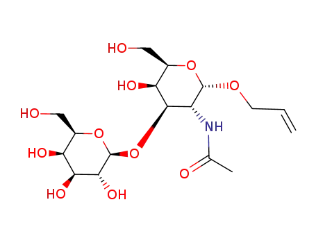allyl O-(β-D-galactopyranosyl)-(1<*>3)-2-acetamido-2-deoxy-α-D-galactopyranoside