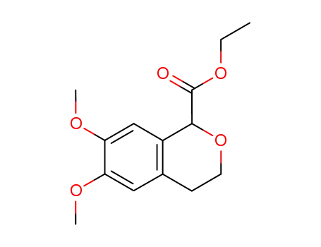 6,7-Dimethoxyisochroman-1-carbonsaeureethylester