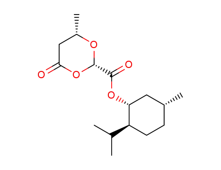 l-menthyl (2S,6S)-6-methyl-4-oxo-1,3-dioxane-2-carboxylate