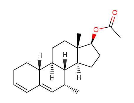 Acetic acid (7S,8R,9S,10R,13S,14S,17S)-7,13-dimethyl-2,7,8,9,10,11,12,13,14,15,16,17-dodecahydro-1H-cyclopenta[a]phenanthren-17-yl ester