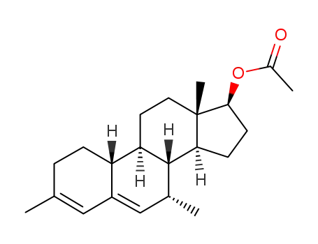 Acetic acid (7S,8R,9S,10R,13S,14S,17S)-3,7,13-trimethyl-2,7,8,9,10,11,12,13,14,15,16,17-dodecahydro-1H-cyclopenta[a]phenanthren-17-yl ester
