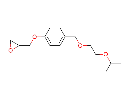 Oxirane,2-[[4-[[2-(1-methylethoxy)ethoxy]methyl]phenoxy]methyl]-