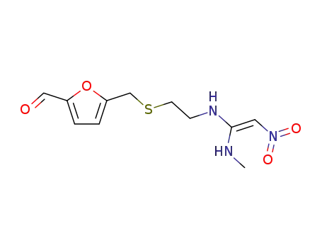5-[2-((E)-1-Methylamino-2-nitro-vinylamino)-ethylsulfanylmethyl]-furan-2-carbaldehyde
