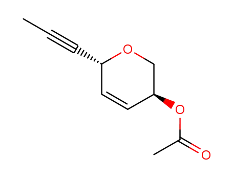 Acetic acid (3S,6R)-6-prop-1-ynyl-3,6-dihydro-2H-pyran-3-yl ester