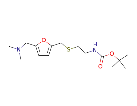 tert-butyl (2-(((5-((dimethylamino)methyl)furan-2-yl)methyl)thio)ethyl)carbamate