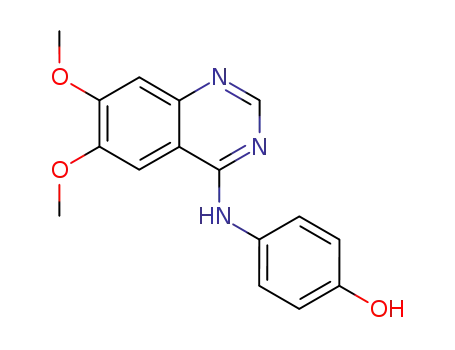 Phenol,4-[(6,7-dimethoxy-4-quinazolinyl)- amino]- 