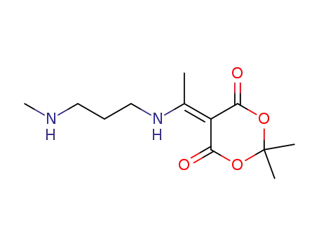 5-(3'-N-methylaminopropylaminoethylidene)-2,2-dimethyl-1,3-dioxane-4,6-dione