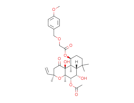 7β-acetoxy-6β,9α-dihydroxy-8,13-epoxy-1α-<(4-methoxybenzyloxy)acetoxy>labd-14-en-11-one