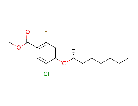 (R)-5-chloro-2-fluoro-4-(2-octyloxy)benzoate