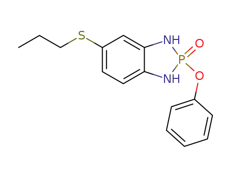 2-phenoxy-5-propylsulfanyl-1,3-dihydro-benzo[1,3,2]diazaphosphole 2-oxide