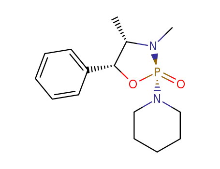(2S,4S,5R)-3,4-dimethyl-5-phenyl-2-piperidyl-1,3,2-oxazaphospholidin-2-one