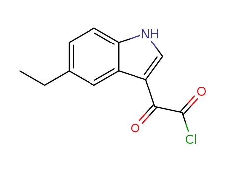 (5-ethyl-1H-indol-3-yl)-oxo-acetyl chloride