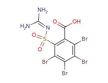 2,3,4,5-tetrabromo-6-(diaminomethylene-sulfamoyl)-benzoic acid