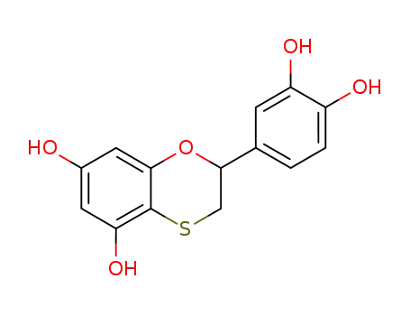 2-(3,4-dihydroxy-phenyl)-2,3-dihydro-benzo[1,4]oxathiine-5,7-diol