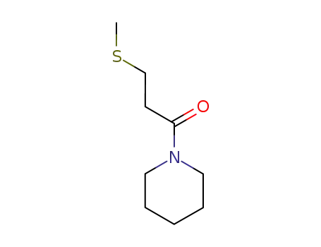 3-methylsulfanyl-1-piperidin-1-yl-propan-1-one