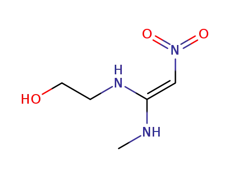 (Z)-1-β-hydroxyethylamino-1-methylamino-2-nitroethene