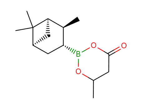 6-Methyl-2-((1R,2S,3R,5R)-2,6,6-trimethyl-bicyclo[3.1.1]hept-3-yl)-[1,3,2]dioxaborinan-4-one