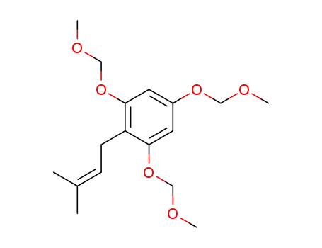 1,3,5-tris-methoxymethoxy-2-(3-methyl-but-2-enyl)-benzene