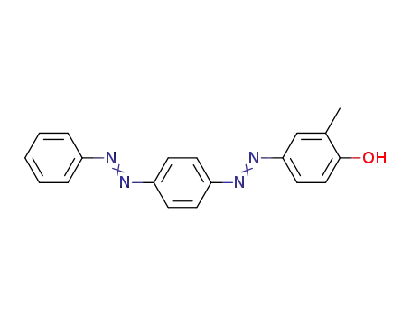 (4Z)-2-methyl-4-[(4-phenyldiazenylphenyl)hydrazinylidene]cyclohexa-2,5-dien-1-one