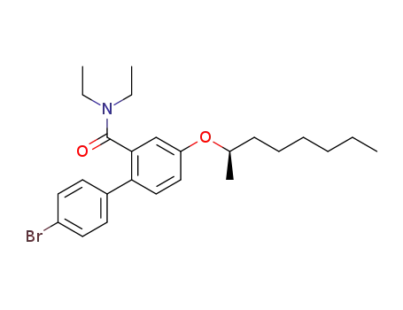 (R)-N,N-diethyl 4'-bromo-4-(1-methylheptyloxy)biphenyl-2-carboxamide
