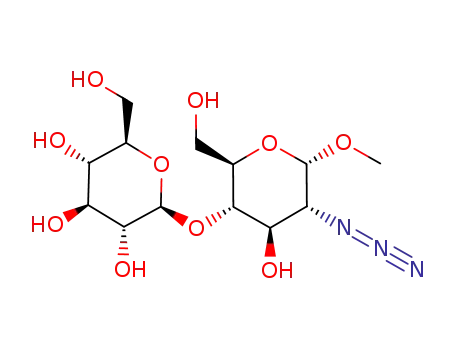 methyl 2-azido-2-deoxy-4-O-(β-D-glucopyranosyl)-α-D-glucopyranoside